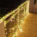 Enchanting Greenery Glow: Battery-Powered Flower and Green Leaf String Lights econXpress