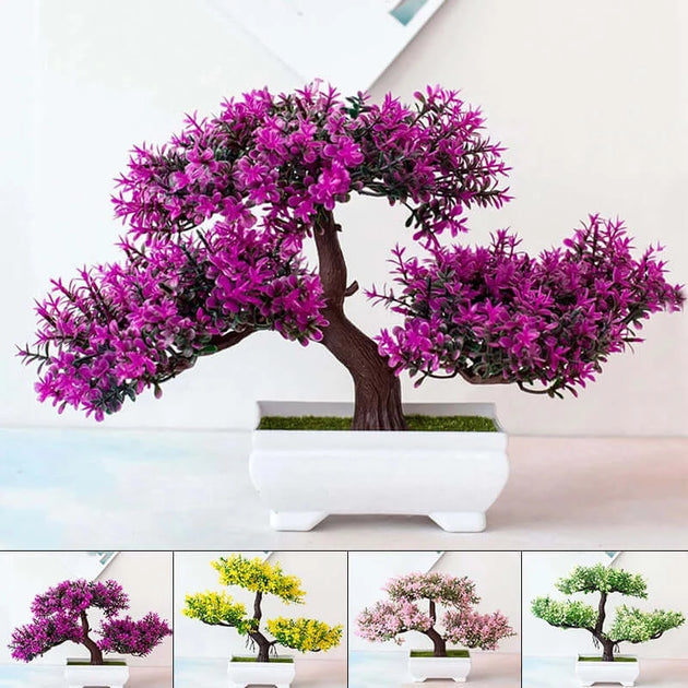 Eternal Blooms Bonsai Lifelike Artificial Plants for Timeless Home and Event Decor econXpress