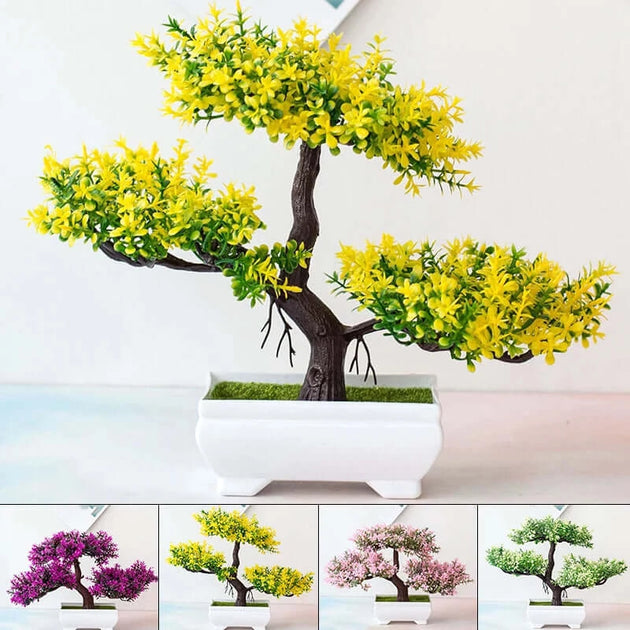 Eternal Blooms Bonsai Lifelike Artificial Plants for Timeless Home and Event Decor econXpress